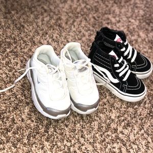 Vans and Air Maxes (kids) 6.5 and 7